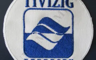 Tiszántúli Vízügyi Igazgatóság karjelvény tépőzáras 1